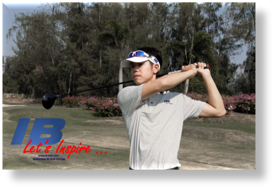 IB Asia is proud to sponsor Khun Natdanai Rattanaprapha for his 2019 golf challenger