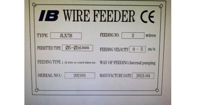 IB Cored Wire Feeder soon to be installed at PT. The Master Steel Manufactory Indonesia