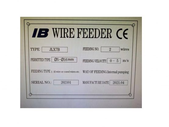IB Cored Wire Feeder soon to be installed at PT. The Master Steel Manufactory Indonesia